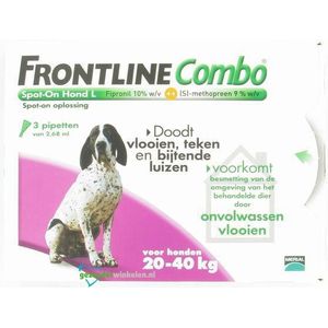 Frontline combo hond aanbieding - Vlooien en teken middelen kopen | Lage  prijs | beslist.nl