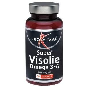 Lucovitaal Super visolie omega 3-6  60 capsules