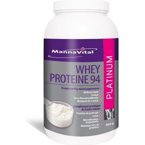 Mannavital Whey proteine platinum  900 gram