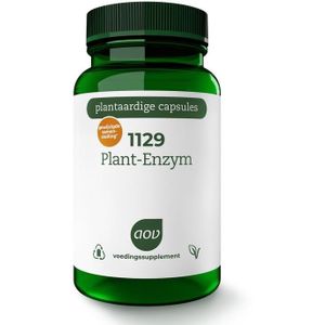 AOV 1129 Plant-enzym  60 Vegetarische capsules