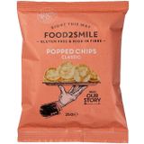 Food2smile popped chips classic  25 Gram
