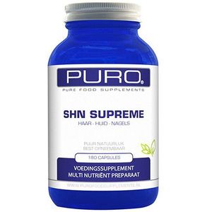 PURO SHN (Skin Hair Nails, Haar & Nagelformule) (voorheen SHN Supreme)  180 capsules
