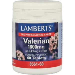 Lamberts Valeriaan 1600mg  60 tabletten