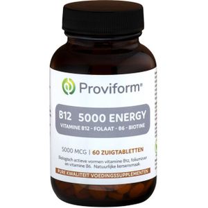 Roviform Vitamine B12 5000mcg energy  60 Zuigtabletten