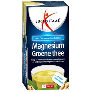 Lucovitaal Magnesium groene thee  20 zakjes