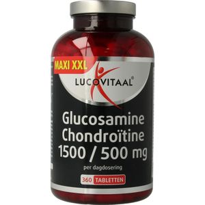 Lucovitaal Glucosamine/chondroitine pot  360 tabletten