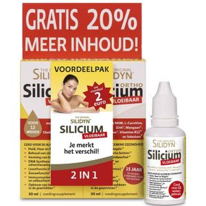 Silidyn Ortho silicium duoverpakking 2 x 30 ml  60 Milliliter
