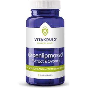 Vitakruid Groenlipmossel extract & Ovomet  90 Vegetarische capsules