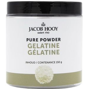 Jacob Hooy Pure Powder Gelatine  150 gram