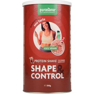 Purasana Shape & control proteine shake chocolate vegan  350 gram