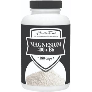 Health Food Magnesium 400 + vitamine B6 180 capsules