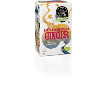 Royal Green Deliciously ginger bio  16 zakjes