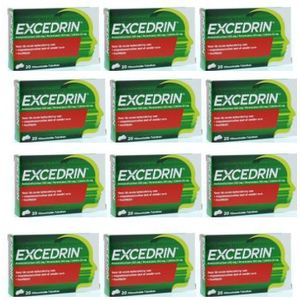 Excedrin Migraine/Pijnstiller twaalf-pak  12x 20 tabletten