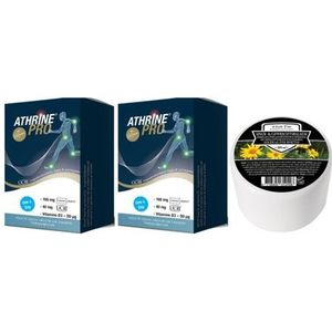Athrine Athrine Pro (UCII, Cavacurmin & vit.D3) Voordeelpak  2x 90 capsules met Gratis Health Food Spier- & Gewrichtsbalsem t.w.v. 12,95