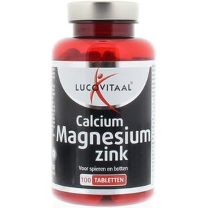 Lucovitaal Calcium magnesium zink  100 tabletten
