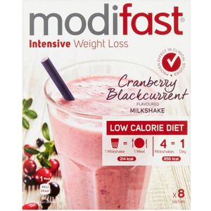 Modifast Intensive milkshake cranberry  440 gram