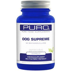 Puro Oog Supreme (voorheen Ogentroost) 30 capsules