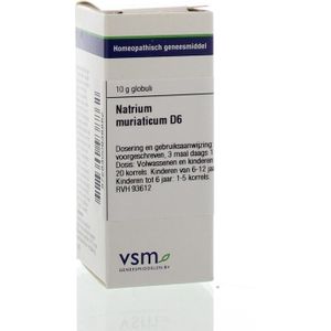 VSM Natrium muriaticum D6  10 gram