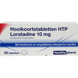 Healthypharm Loratadine hooikoorts tablet  30 tabletten