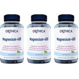 Orthica Magnesium-400 Trio-pak  3x 120 tabletten (=360 tabletten) |