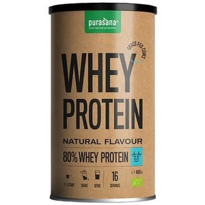 Purasana Whey proteine naturel bio  400 gram