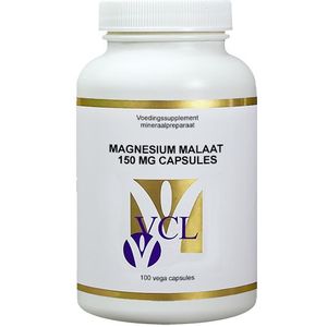 Vital Cell Life Magnesium malaat 150 mg capsules  100 Vegetarische capsules