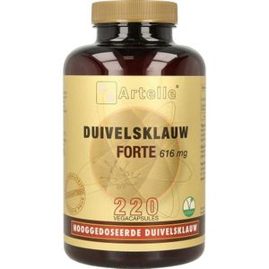 Artelle Duivelsklauw forte 616mg  220 Vegetarische capsules