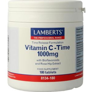 Lamberts Vitamine C 1000 Time release & bioflavonoiden  180 tabletten