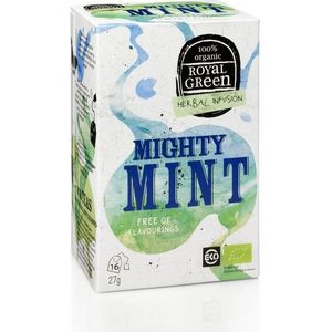 Royal Green Mighty mint bio  16 zakjes