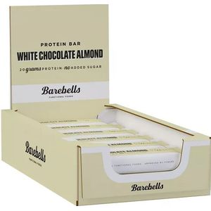 Barebells White Chocolate Almond Protein Bar (Eiwitreep) Doos 12x 55 gram