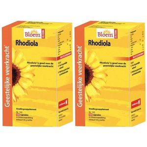 Bloem Rhodiola voordeelpak/duo-pak  200 capsules (2x 100 capsules)