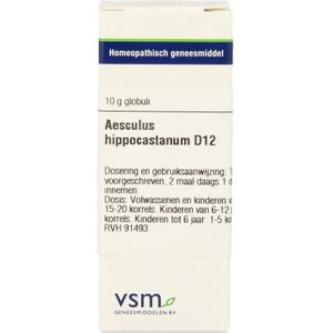 VSM Aesculus hippocastanum D12  10 gram