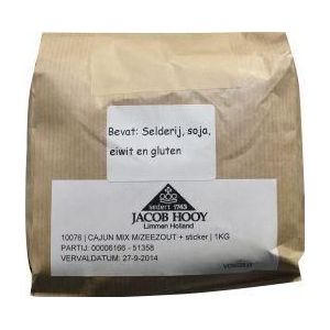 Jacob Hooy Cajun mix met zeezout  1 kilogram