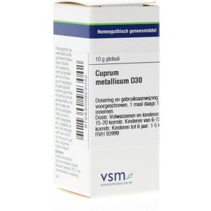 VSM Cuprum metallicum D30  10 gram