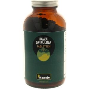 Hanoju Spirulina Hawaiiaans 500mg  650 tabletten