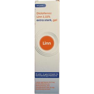 Linn Diclofenac gel 2,32% extra sterk  100 Gram