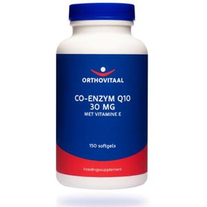 Orthovitaal Co-enzym Q10 30mg met Vitamine E  150 softgels