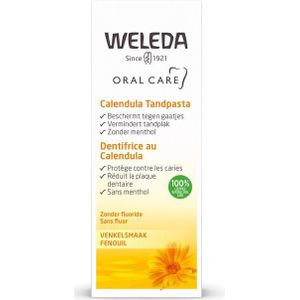 Weleda Oral care calendula tandpasta  75 Milliliter