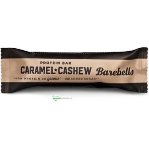 Barebells proteïne reep caramel cashew  55GR
