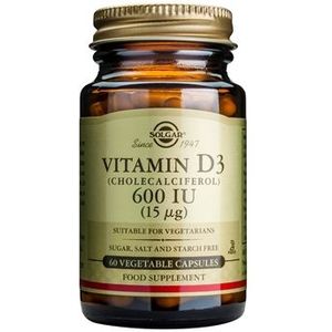 Solgar Vitamine D-3 600 IU capsules  120