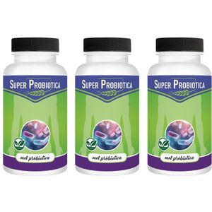 Libra Super Probiotica met Prébiotica & Enzymen Triopak Voordeelpak  3x 60 capsules