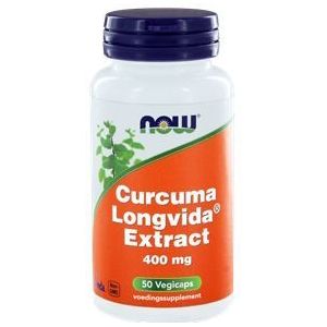 NOW Curcuma longvida extract  50 Vegetarische capsules