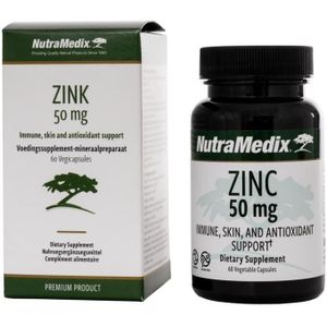 Nutramedix zink 50mg  60 Capsules