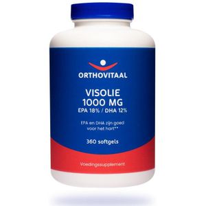 Orthovitaal Visolie 1000mg EPA 18% DHA 12%  360 softgels