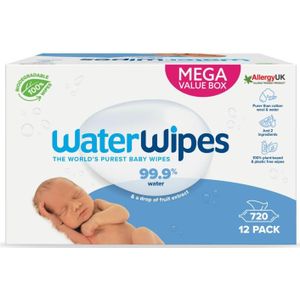 Waterwipes Babydoekjes 12-pak  720 stuks