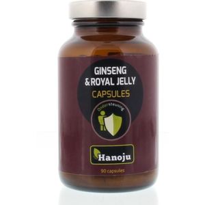 Hanoju Royal jelly ginseng  90 Vegetarische capsules