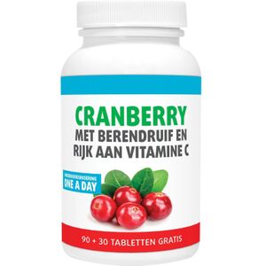Gezonderwinkelen Premium Cranberry met D-Mannose  90+30 tabletten
