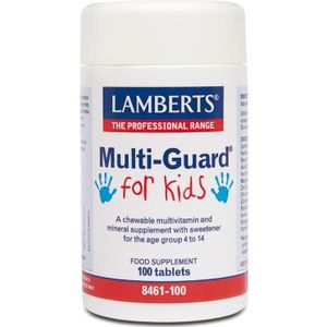 Lamberts Multi-guard for kids (playfair)  100 kauwtabletten