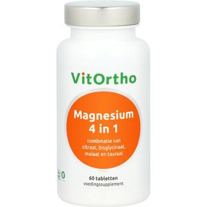Vitortho magnesium 4 in 1  60 tabletten