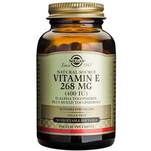 Solgar Vitamine E 268 mg/400 IU Vegan  50